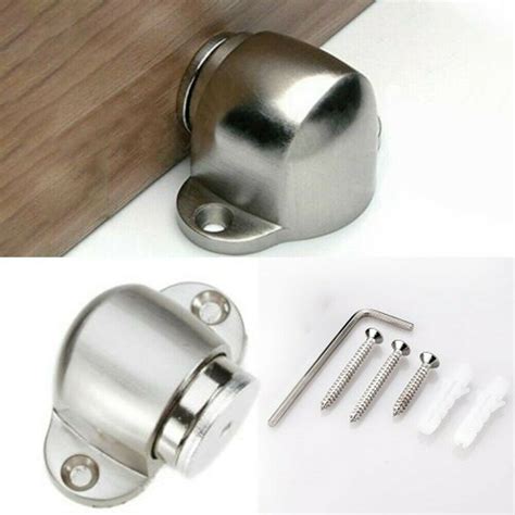 stainless steel floor door stops